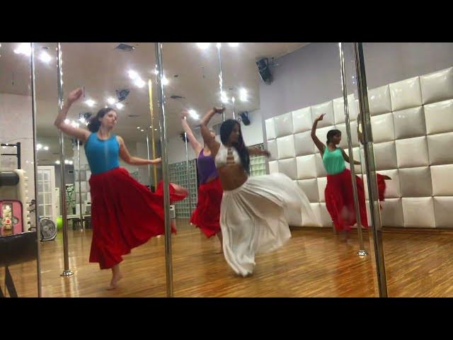 Video thumbnail for NACHDE NE SAARE  PRACTICE IN MIAMI | NO AI | BOLLYWOOD CHOREOGRAPHY
