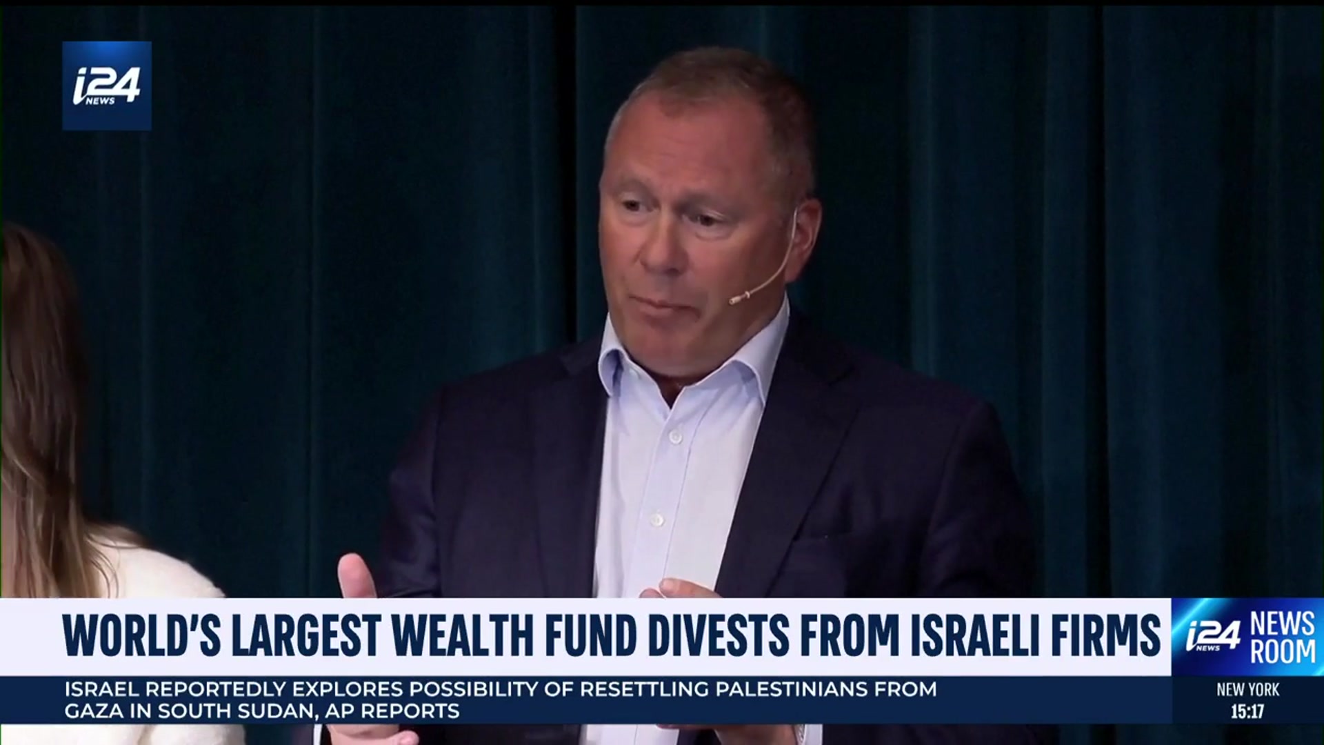 'Video thumbnail for World's largest wealth fund divests from Israeli firms'