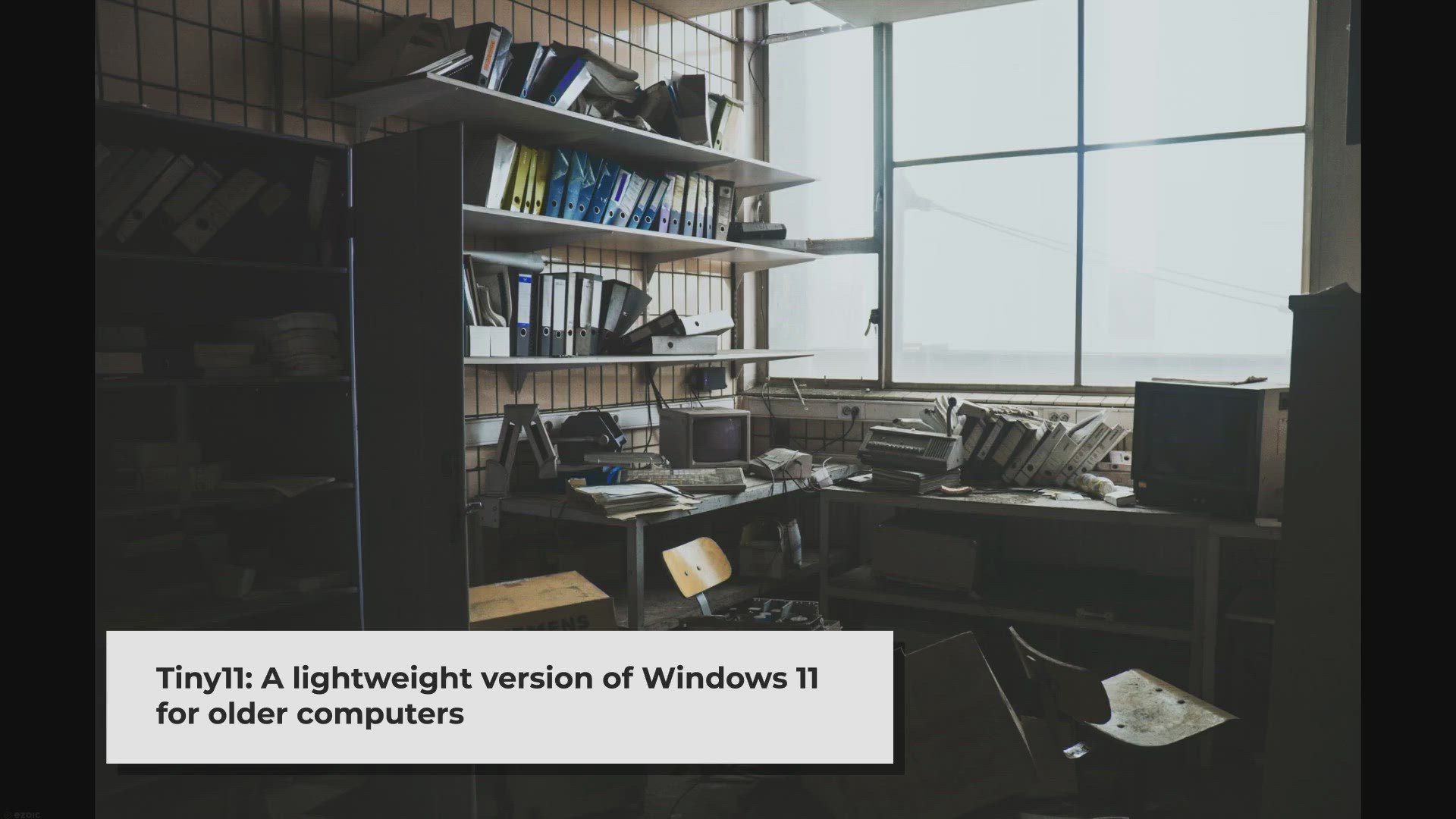 Video thumbnail for Tiny11:Una Innovadora Versión de Windows 11 para ordenadores no tan modernos