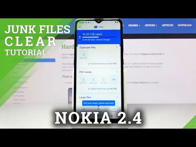 Video thumbnail for NOKIA 2.4 – Delete Junk Files & Clean Storage