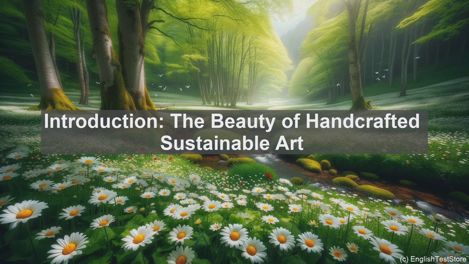 'Video thumbnail for Top 10 Sentences for Understanding Handcrafted Sustainable Art'