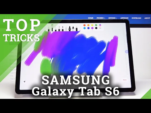 Video thumbnail for Top Tricks on SAMSUNG Galaxy Tab S6 – Best Features