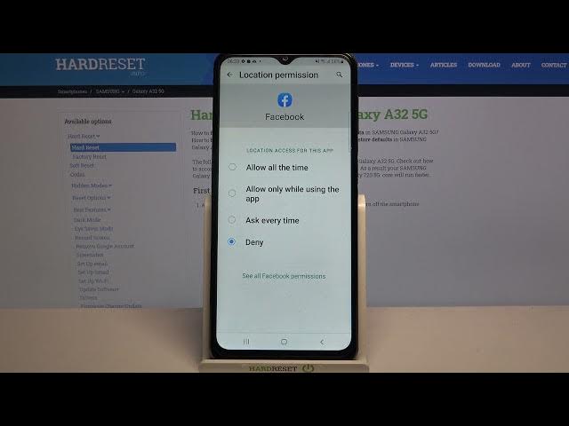 Video thumbnail for How to Manage App Permissions on Samsung Galaxy A32 5G?