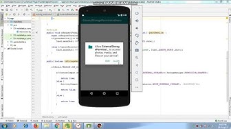 Video thumbnail for External Storage Permission