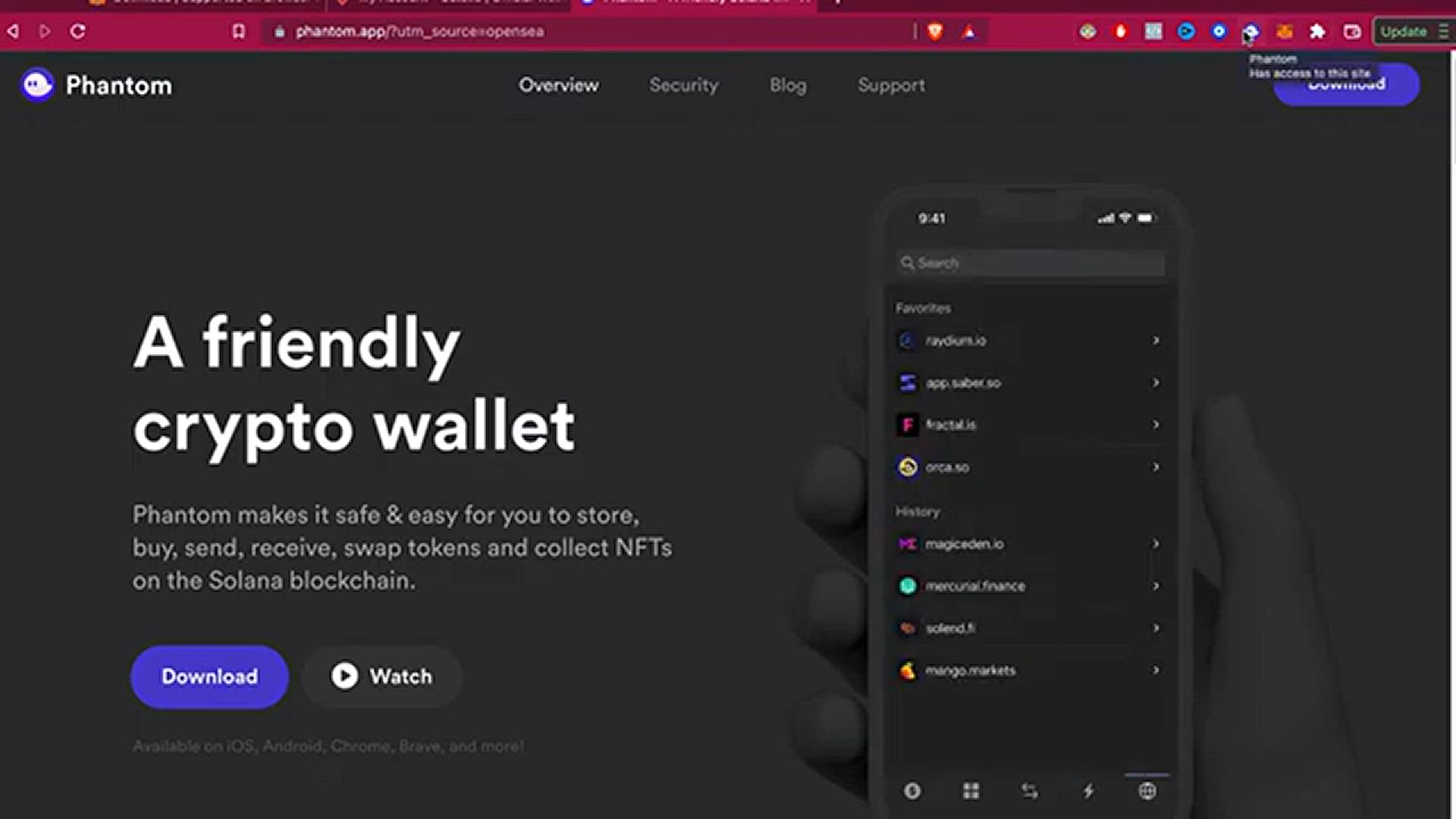Video thumbnail for How To Remove Connected Sites From Phantom (Secure Your Account)