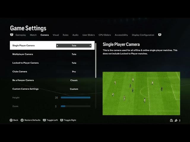 Video thumbnail for How To Change Player Indicator Size In FC 24 ( FIFA 24 )