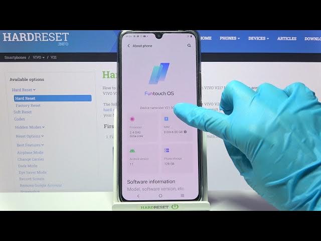 Video thumbnail for How to Change Name in VIVO V21 – Rename Device