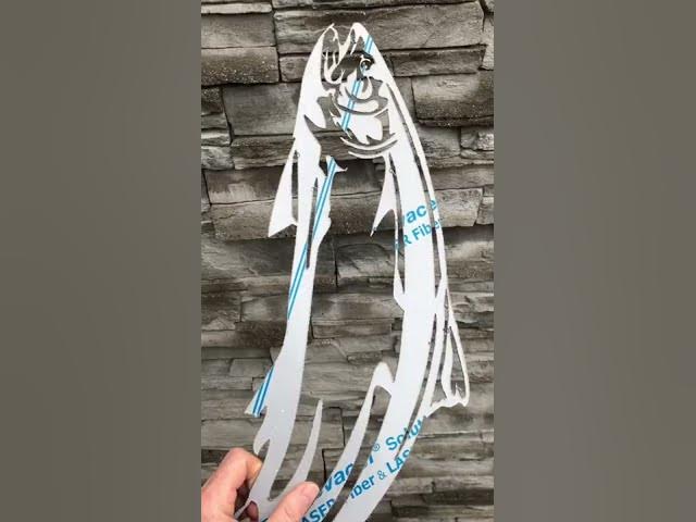 Video thumbnail for Rainbow Trout / Steelhead metal fish art