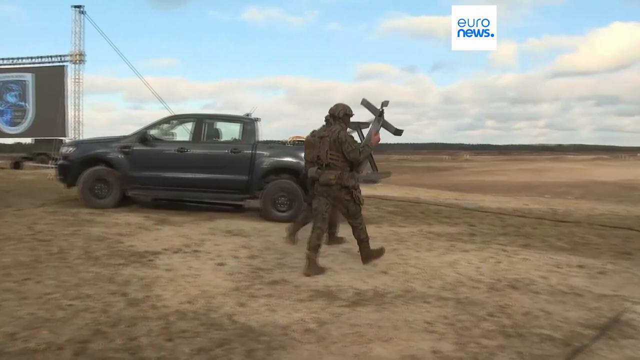 Video thumbnail for EU's top general: Europe needs realignment of drone strategy