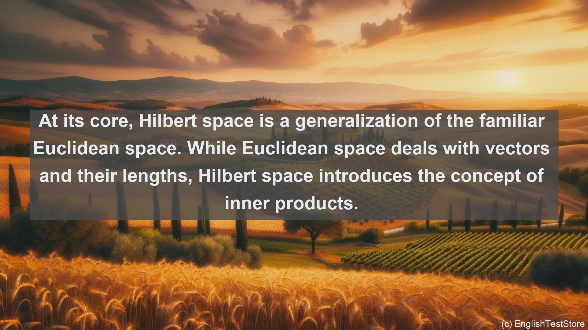'Video thumbnail for Hilbert space in science  definition and examples'