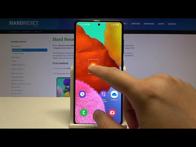 Video thumbnail for SAMSUNG Galaxy A51 - How To Add Widgets To Home Screen
