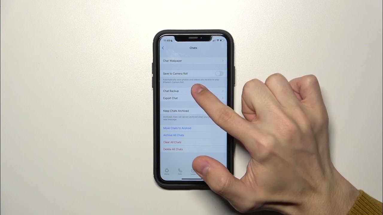 Video thumbnail for How to Save Your WhatsApp Chats on iPhone | Step-by-Step Tutorial
