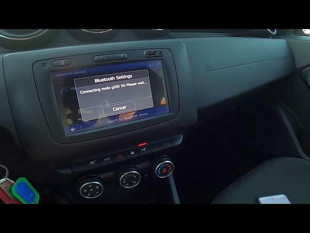 Video thumbnail for How to Pair Smartphones with System via Bluetooth in Dacia Duster II ( 2017 – now )