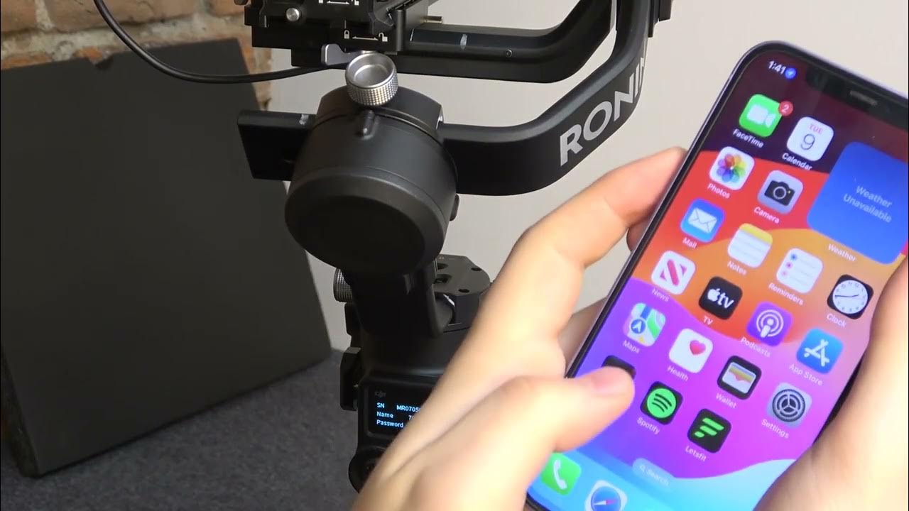 Video thumbnail for How to Check & Change Device Name in DJI RSC 2 Gimbal