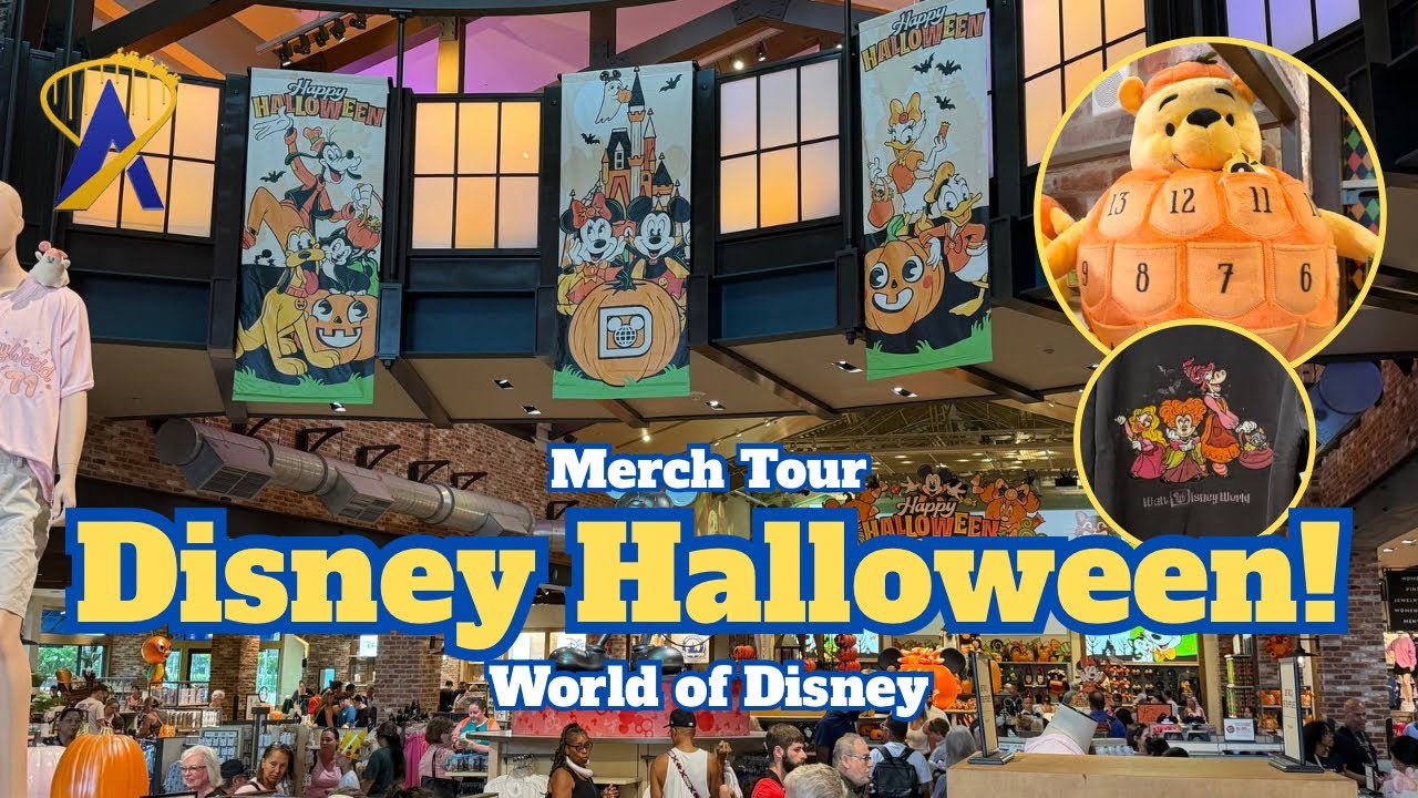 Video thumbnail for Disney's Halloween 2026 Merch Tour From World of Disney!