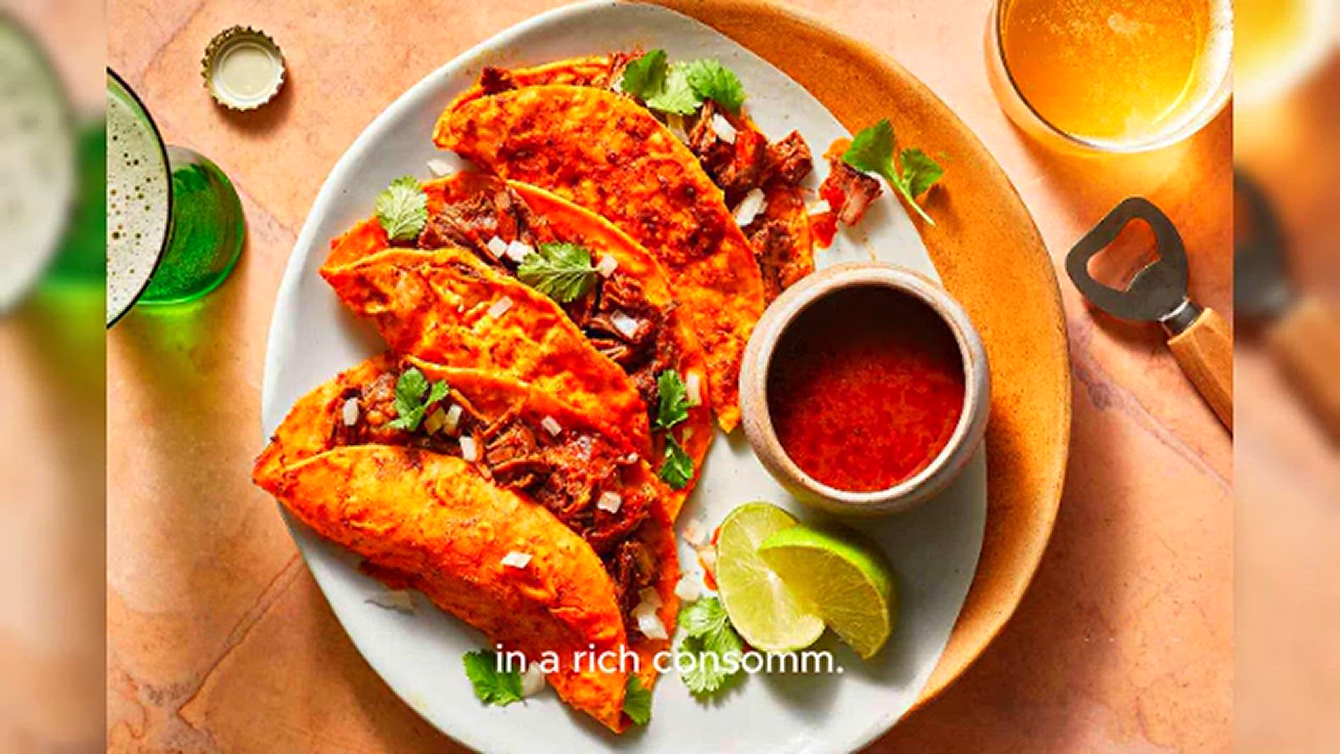 Video thumbnail for Authentic Birria Tacos