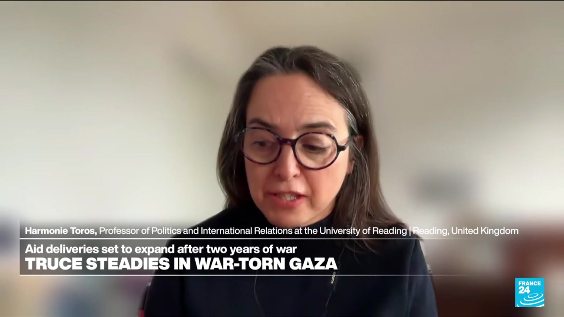 'Video thumbnail for Trump staking ‘political capital’ on Gaza ceasefire success, expert says'