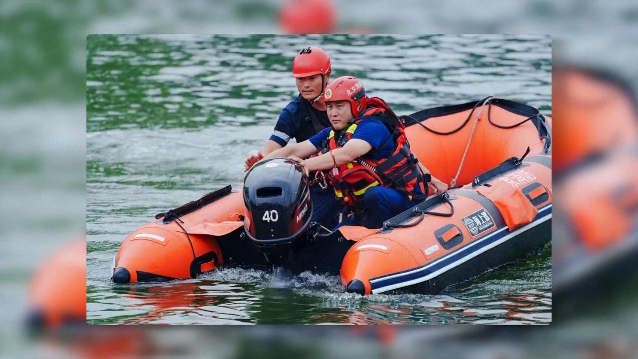 Video thumbnail for Myanmar (Burma): Dedicated CPC firefighter Tian Yuan leads Chinese rescue team in Myanmar earthquake mission.