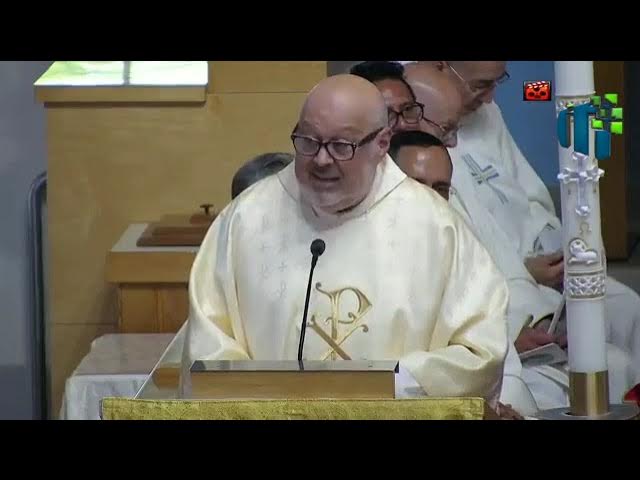 Video thumbnail for Emotiva primera misa del padre Cristhian Mendieta