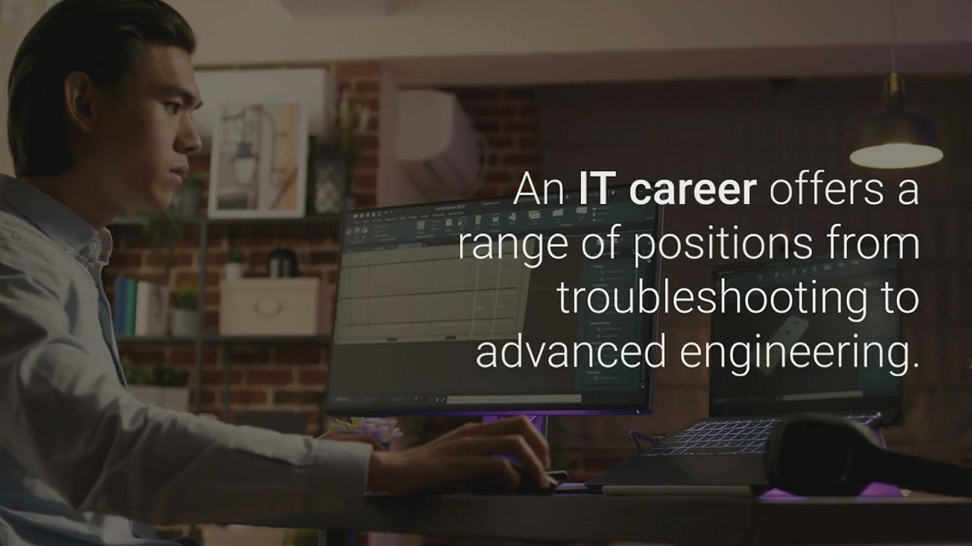 'Video thumbnail for 5 Benefits of an IT Career'