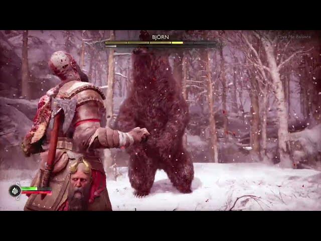 Video thumbnail for God of War Ragnarök - Surviving Fimbulwinter: Track Atreus: Slay Raiders In Camp | Defeat Bjorn