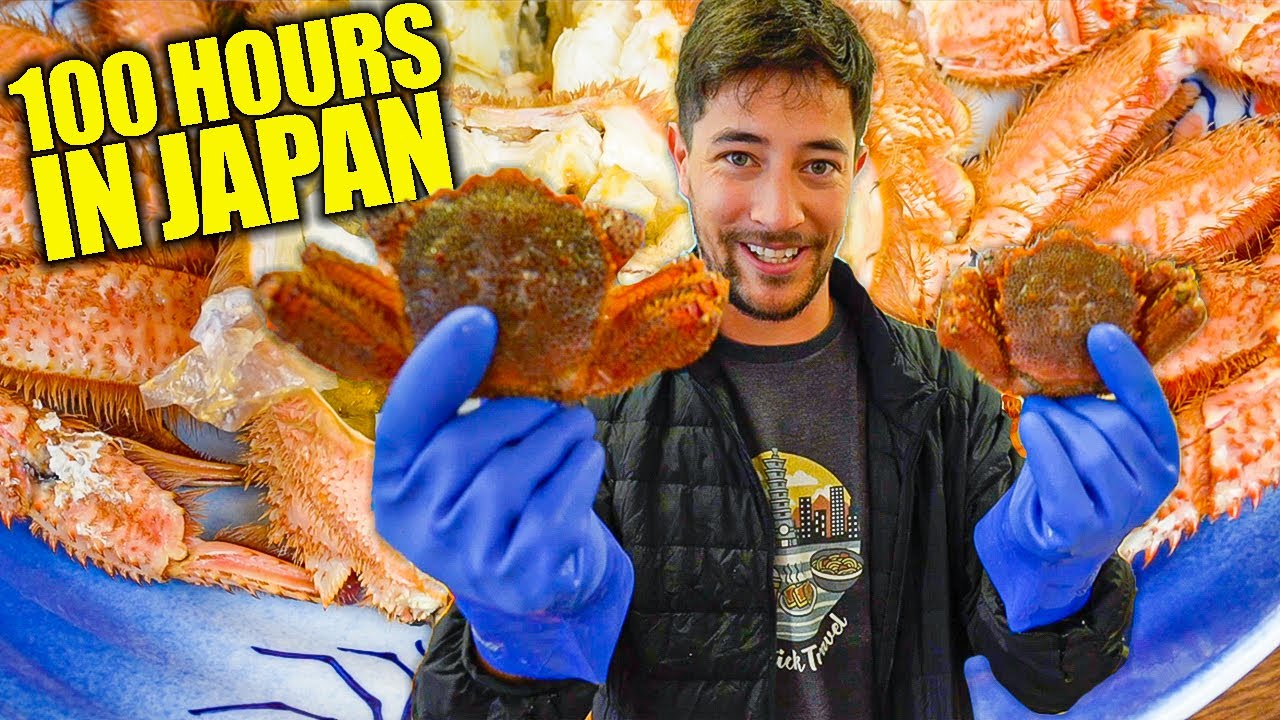 Video thumbnail for 100 Hours of Japanese Food TOKYO Noodles, KYOTO Street Food + HOKKAIDO Seafood!