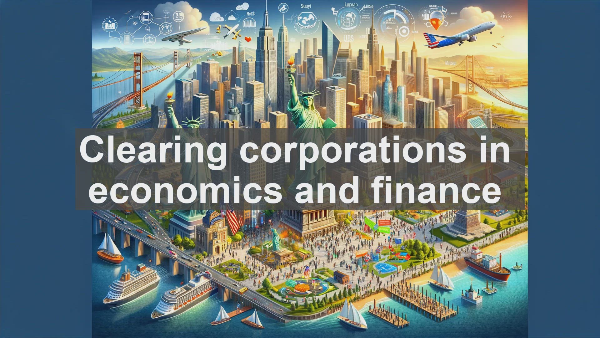'Video thumbnail for Clearing corporations in economics and finance'