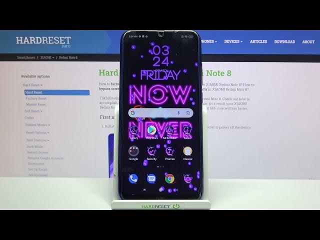 Video thumbnail for XIAOMI Redmi Note 8 – Change Device Theme / Choose Phone Style