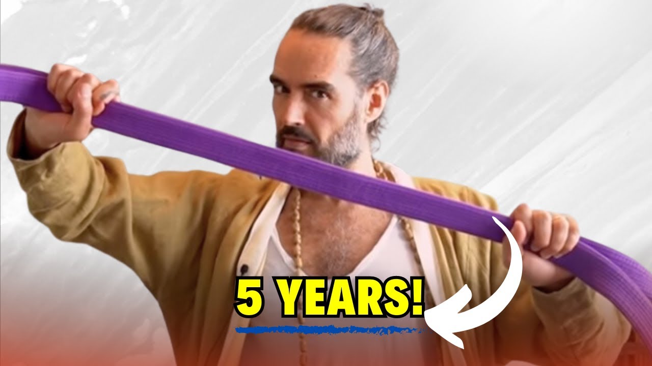 'Video thumbnail for Russell Brand BJJ Rank: The Untold Story of His Purple Belt!'