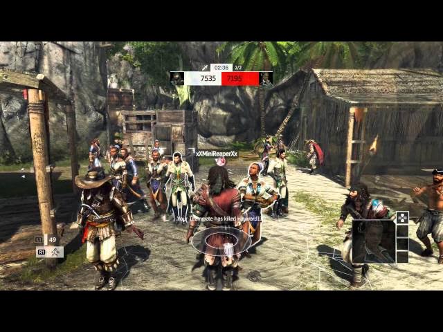 Video thumbnail for Assassin's Creed IV: Black Flag - (Multiplayer) Manhunt on Santa Lucia Map (Hunters)) Ugly Match