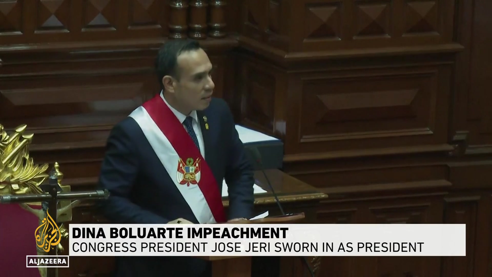 'Video thumbnail for Peru in Crisis: President Dina Boluarte Impeached'