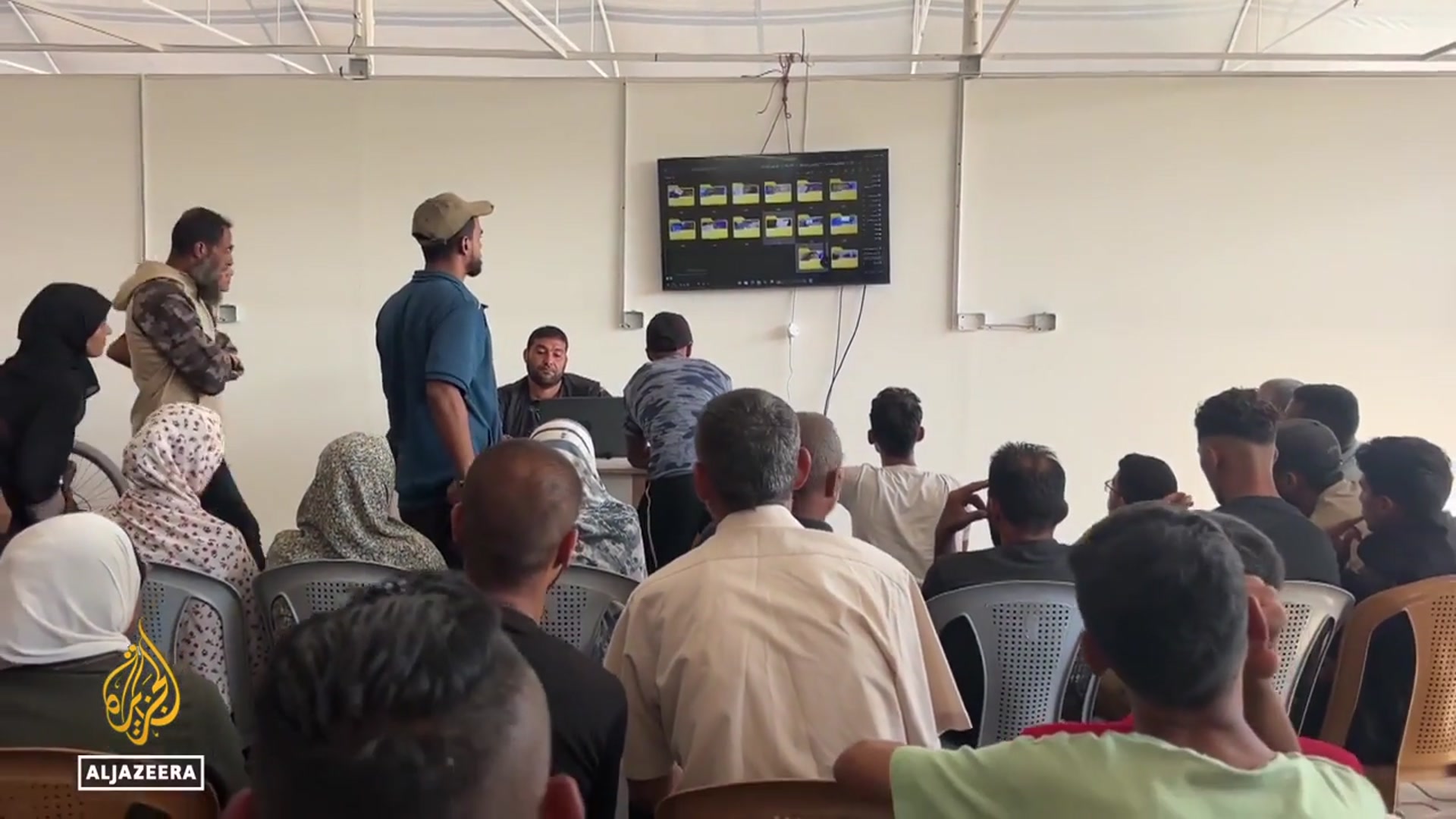 'Video thumbnail for Returned Palestinian bodies: Confusion and distress over identities of deceased'