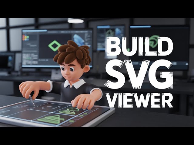 Video thumbnail for Build a SVG Viewer & Editor in Browser to Render & Edit SVG Using HTML & JavaScript