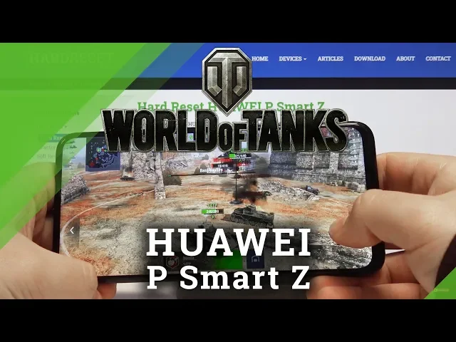 Video thumbnail for Test World of Tanks on HUAWEI P Smart Z – Performance Checkup