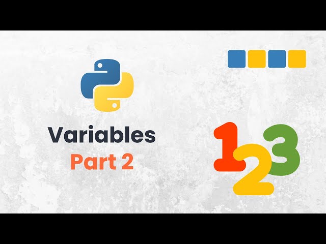 Video thumbnail for Python Variables Made Super Easy for Beginners!