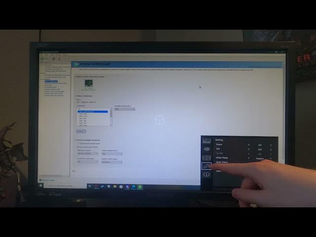 Video thumbnail for Acer XB241H - How To Change Ascpect Ratio