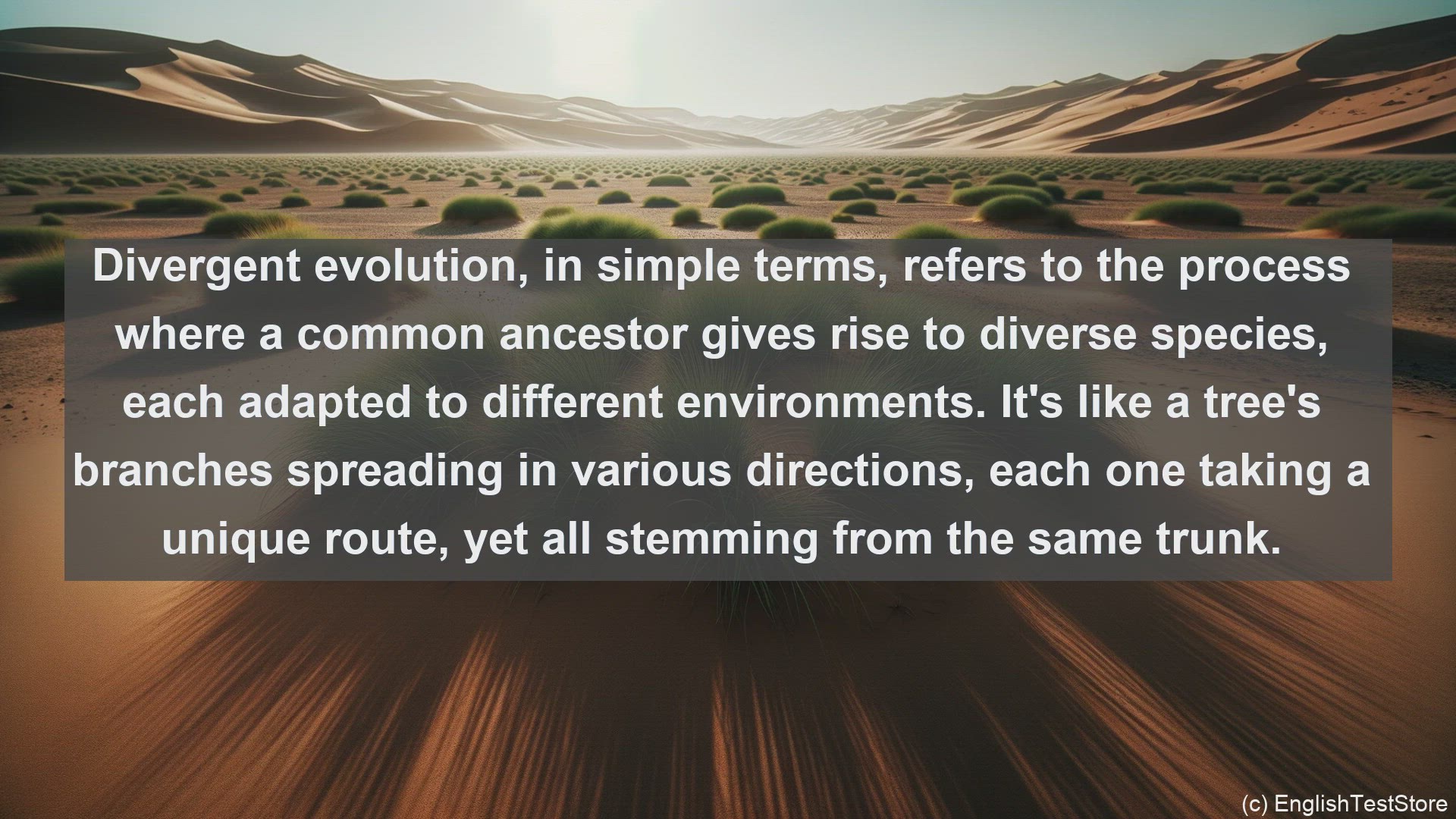 'Video thumbnail for Divergent evolution in science  definition and examples'