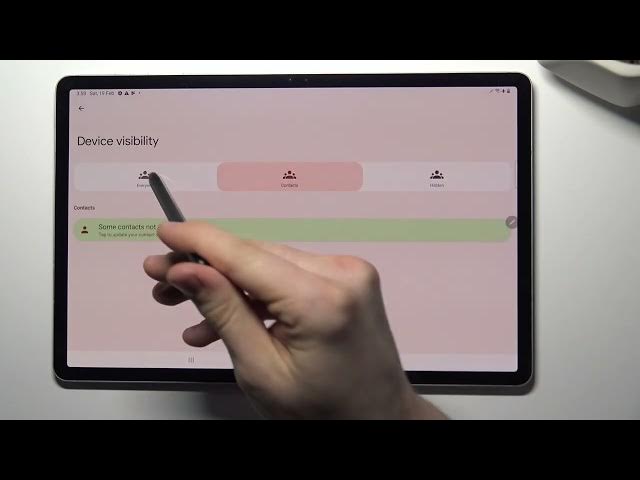 Video thumbnail for How to Set Up Nearby Share in SAMSUNG Galaxy Tab S8 + – Nearby Share Option