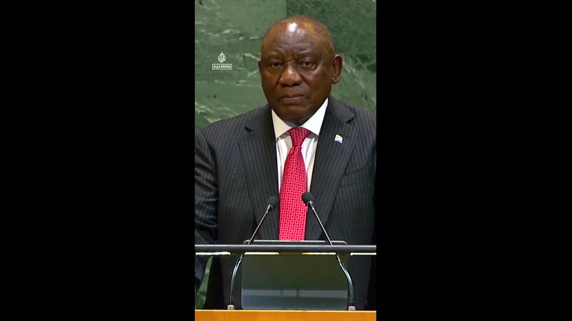 'Video thumbnail for South Africa: Israel’s ‘genocide’ in Gaza ‘must stop’'