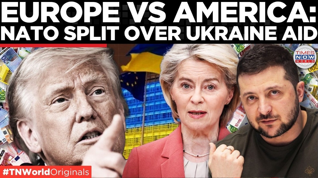 Video thumbnail for NATO CRACKS OPEN? Europe Prepares €70 Billion Ukraine Plan Without America As Ankara Summit Looms