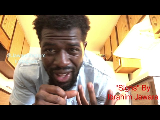 Video thumbnail for Sad Songs - Signs - Ibrahim Jawara - Jmusic Singer and Songwriter