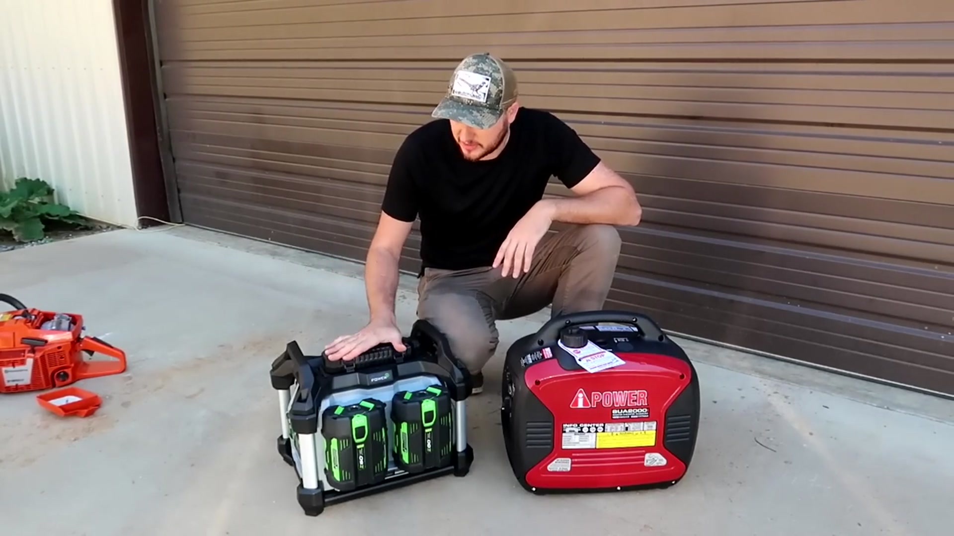 'Video thumbnail for Solar vs Gas Generator Why you need Both for Preppers'
