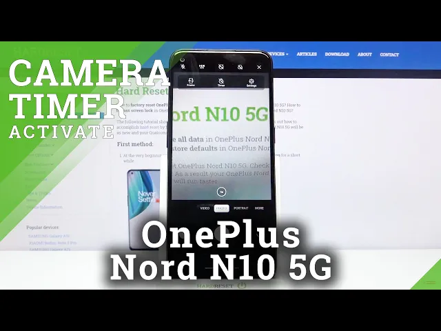 Video thumbnail for How to Set Camera Timer in ONEPLUS Nord N10 5G – Activate Camera Countdown