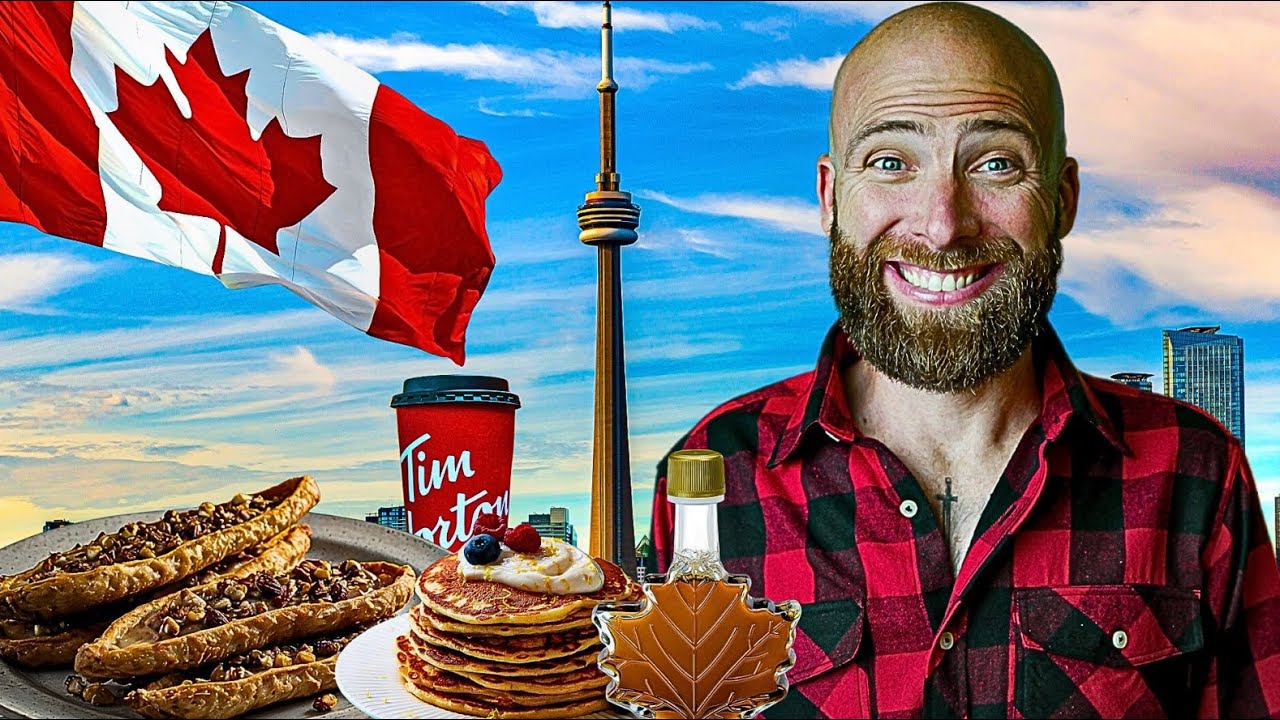 Video thumbnail for Toronto’s Best Canadian Food!! What Canada Really Eats!!