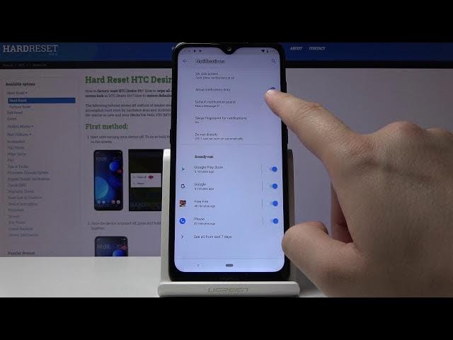 Video thumbnail for How to Manage Notifications in Nokia 6.2 2019 - Block App Notifications