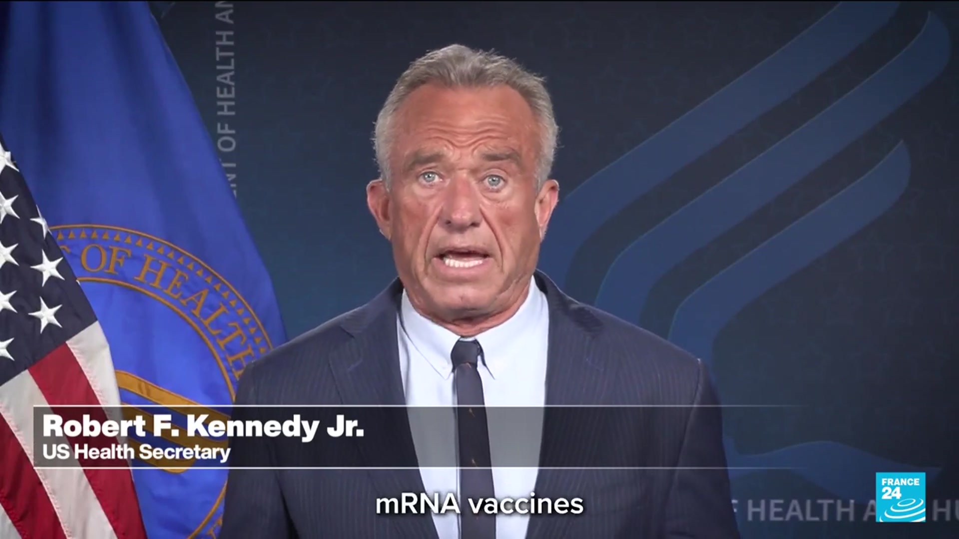 'Video thumbnail for US Health Secretary to cancel $500 million in vaccine development projects'