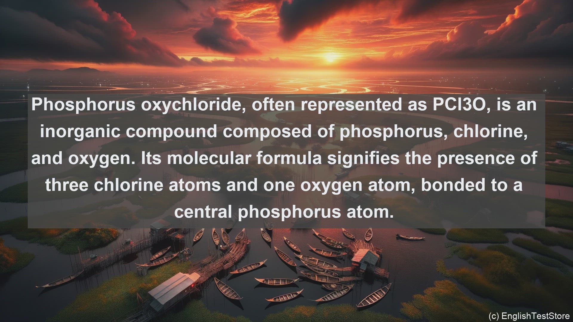 'Video thumbnail for Phosphorus oxychloride in science  definition and examples'