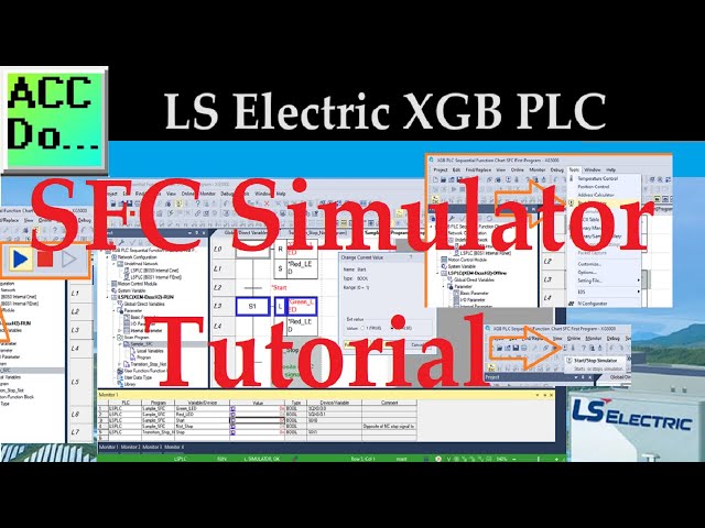 'Video thumbnail for XGB PLC SFC Quick Simulator Tutorial'