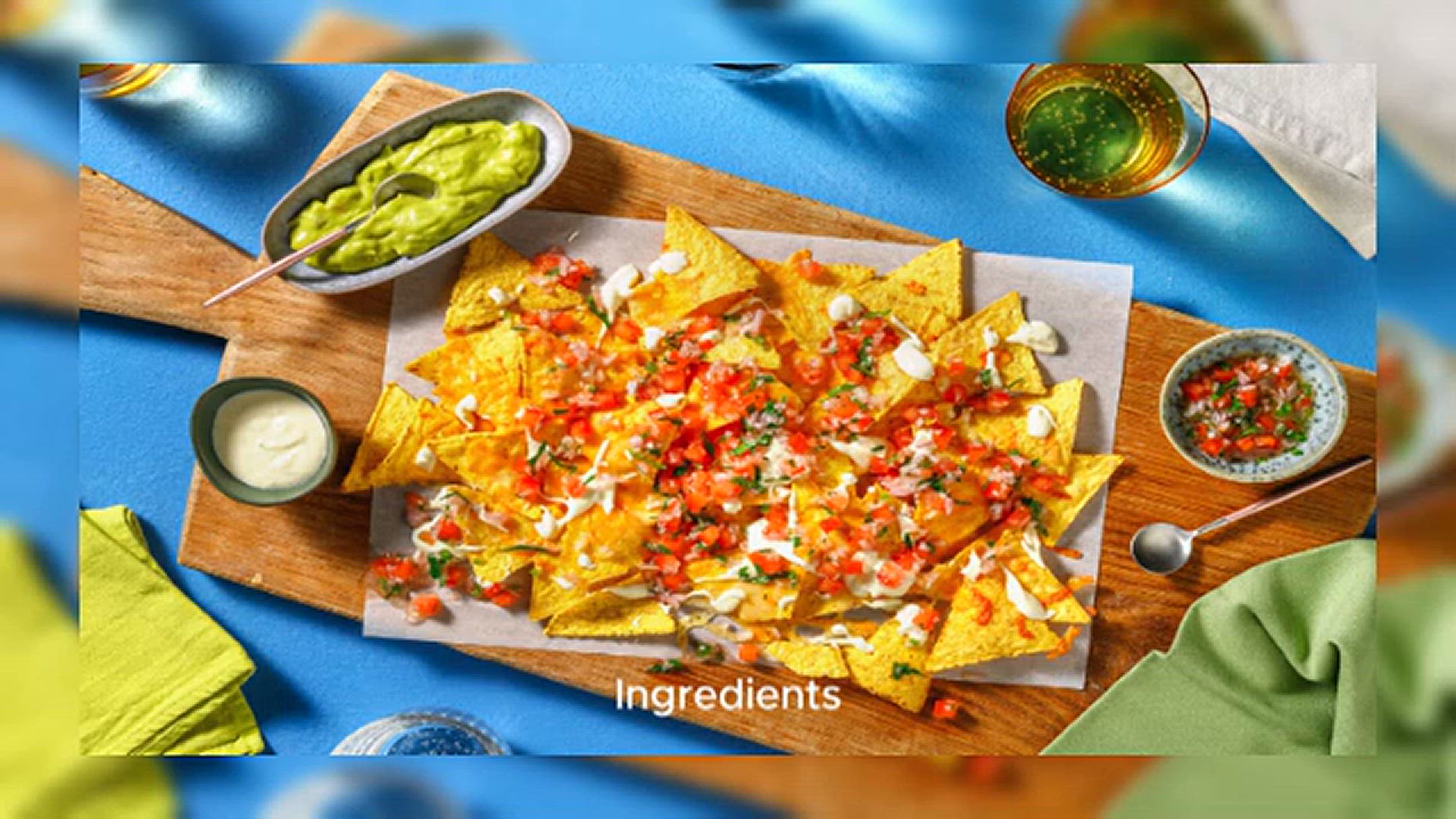 'Video thumbnail for Nachos Recipe'
