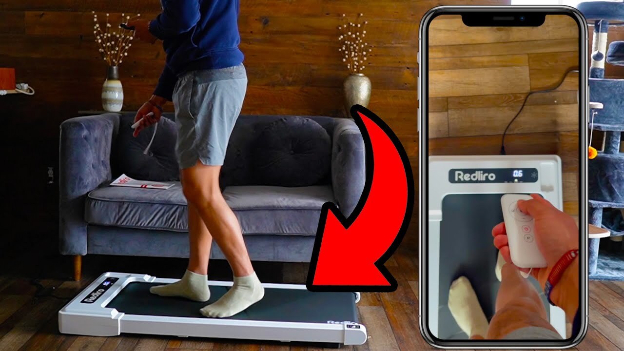Video thumbnail for Everything To Know About The Redliro Walking Treadmill | Full Review